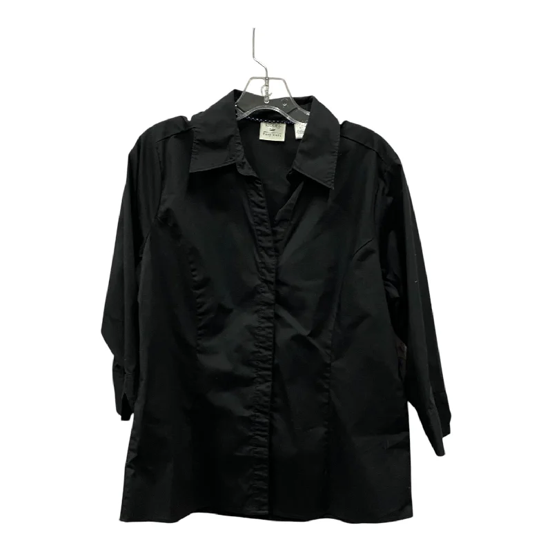 Top Ls By Riders In Black, Size:Xl