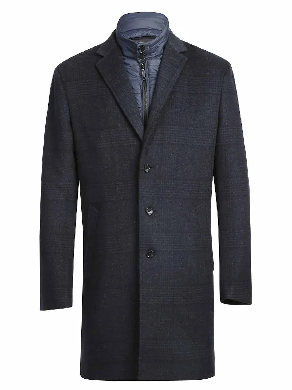 Raphael Solid Wool Blend Long Coat