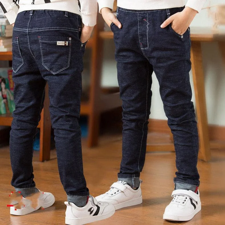 Boys plus fleece jeans