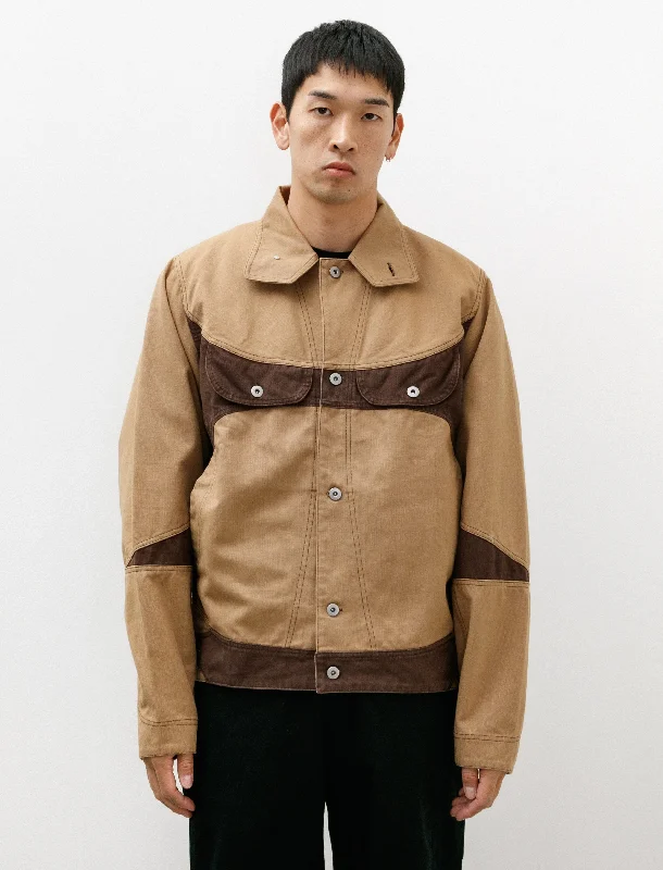 Welder Button Jacket Wheat