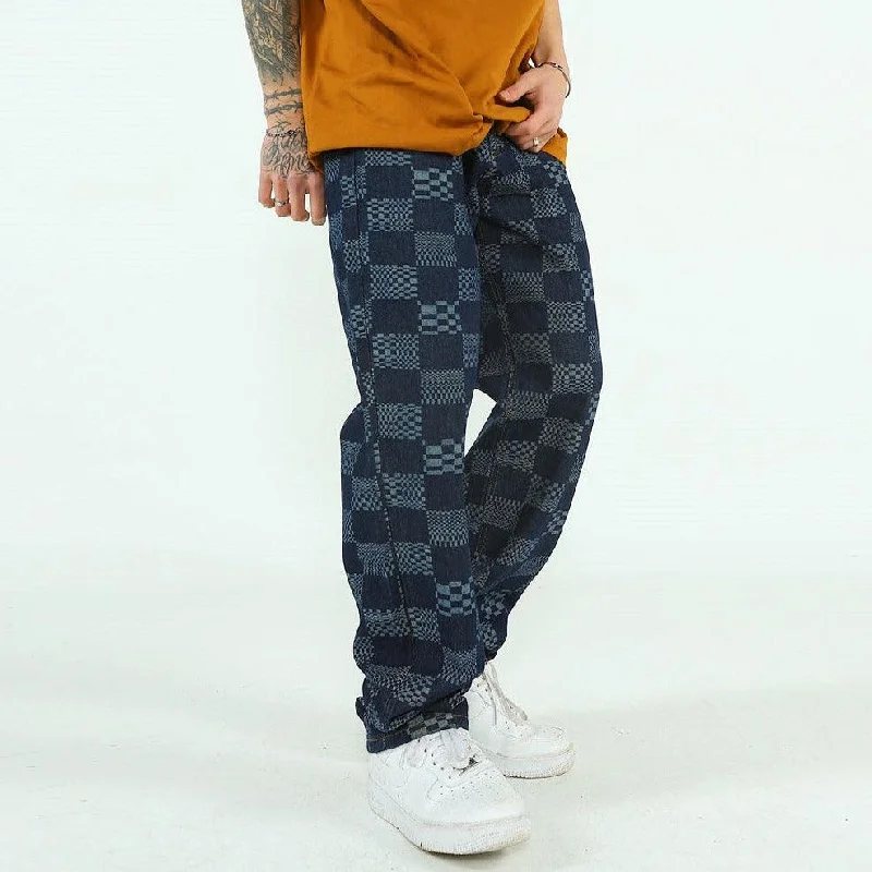 Fashion Checkerboard Jacquard