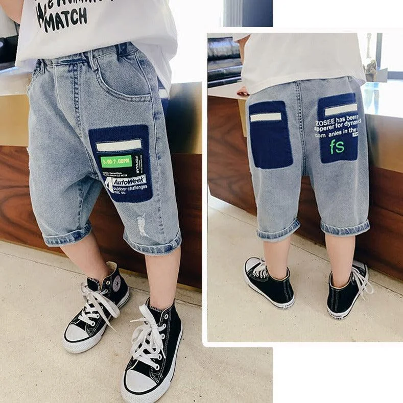 Boy Jeans, Summer Casual Fashion Shorts