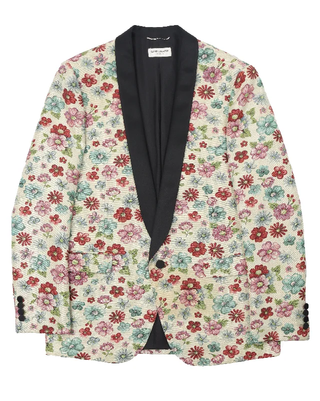 SS16 Floral Print Blazer