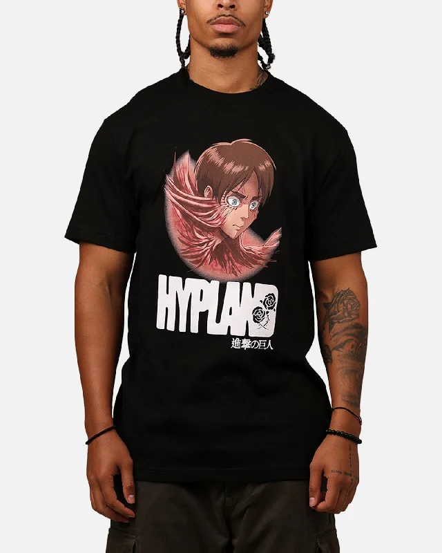 Hypland X Attack On Titan Erin Titan T-Shirt Black