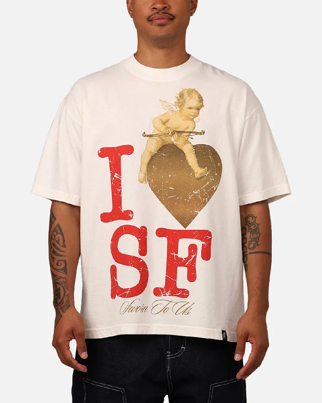 Sworn To Us I Love SF T-Shirt Eggshell