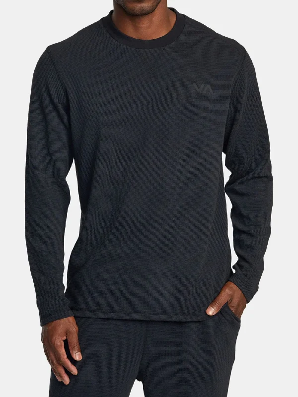 VA Cable Waffle Long Sleeve T-Shirt