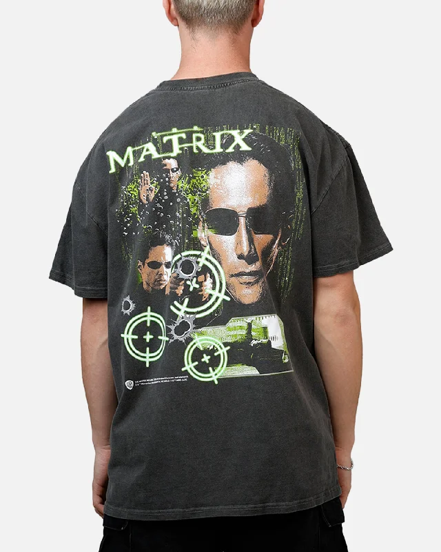 American Thrift X The Matrix Neo Bullets Heavyweight T-Shirt Black