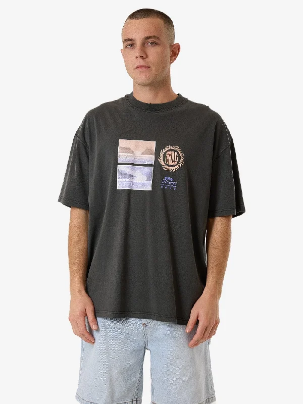 Other Realities Box Fit Oversize Tee - Merch Black