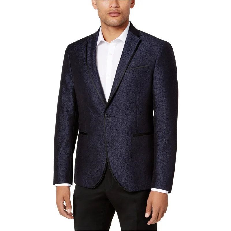 Kenneth Cole Mens Shine Dinner Two Button Blazer Jacket