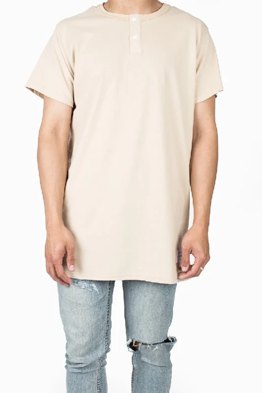 Henley Tee | Sand