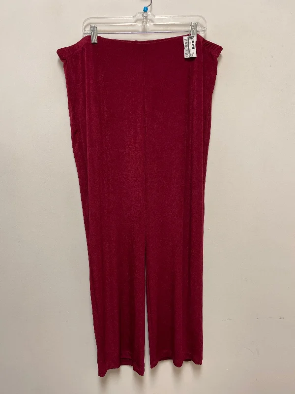 Pants Other By Chicos In Red, Size: 20