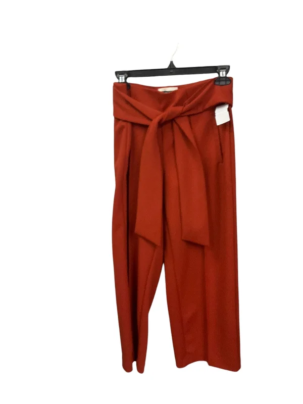 Pants Wide Leg By Jules & Leopold In Orange, Size: S