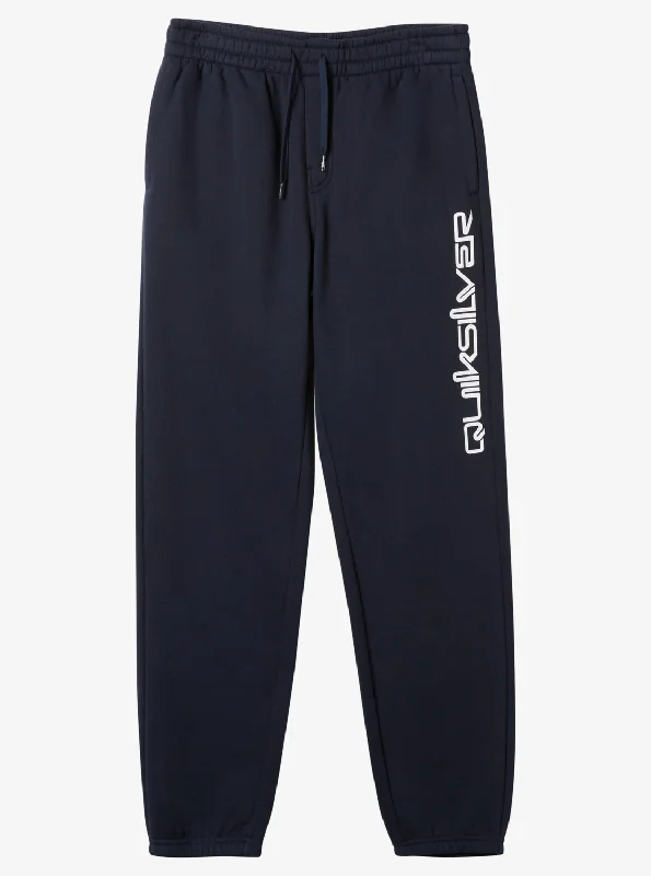 Quiksilver Graphic Jogger Pants-Navy