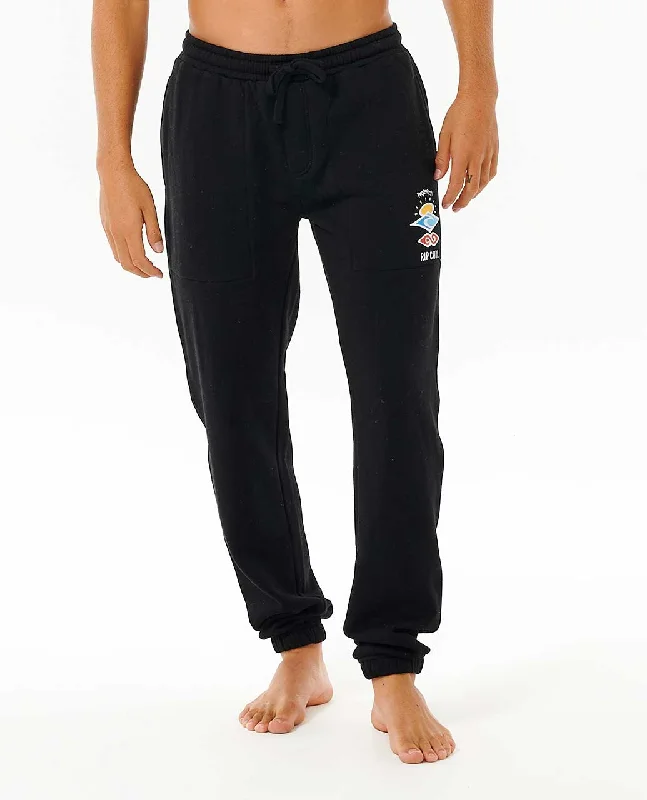 Rip Curl Icons Of Surf Track Pants-Black