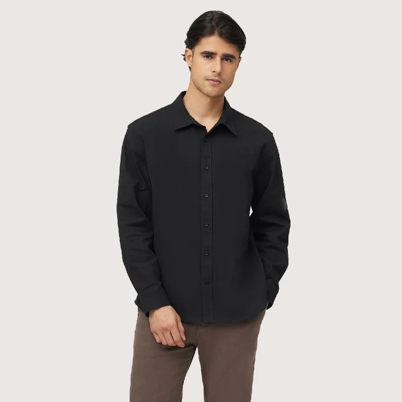 Long Sleeves Shirt With Patch Pocket